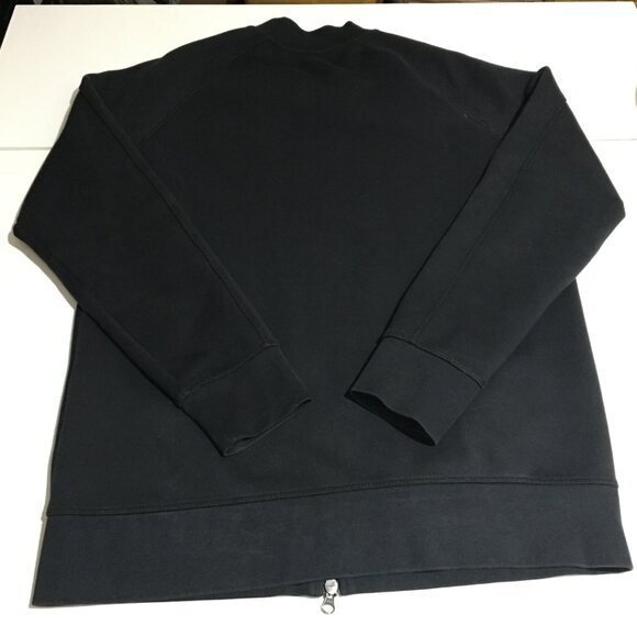 Apple Jacket Mens Large Black Employee Full Zip Embroidered Logo Tech Sweatshirt - Picture 6 of 8